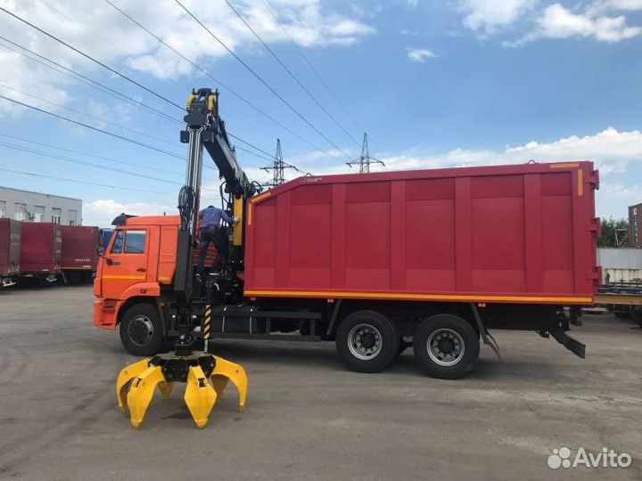 Камаз 659008 с кму, 2018