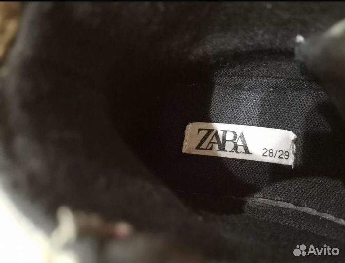 Высокие кеды Zara