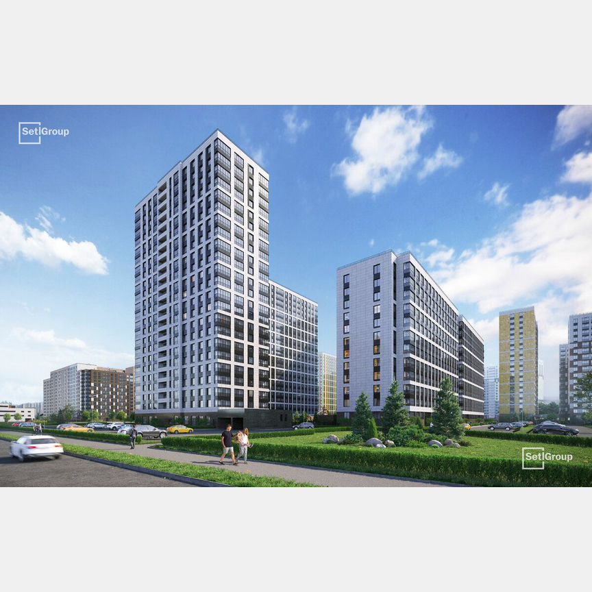 1-к. квартира, 37,6 м², 4/21 эт.