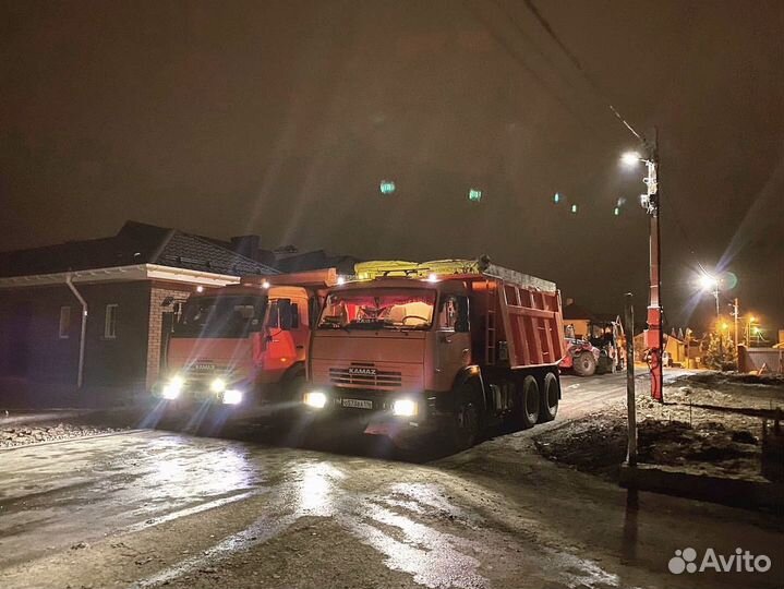 Песок, щебень с доставкой