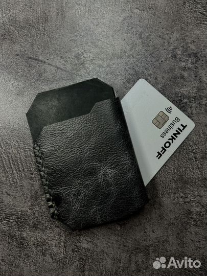 Картхолдер из натуральной кожи