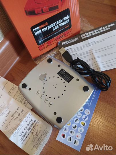 USB нагреватель, хаб для чашки