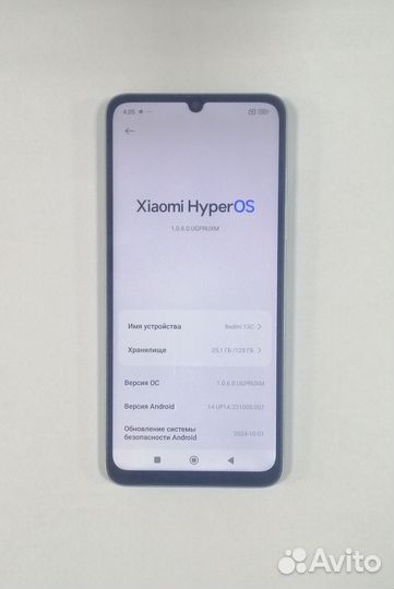 Xiaomi Redmi 13C, 4/128 ГБ