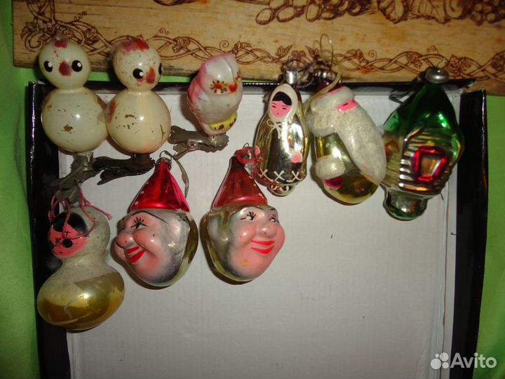 Игрушки на елку СССР