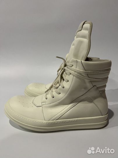 Rick Owens Geobasket Milk/Milk New