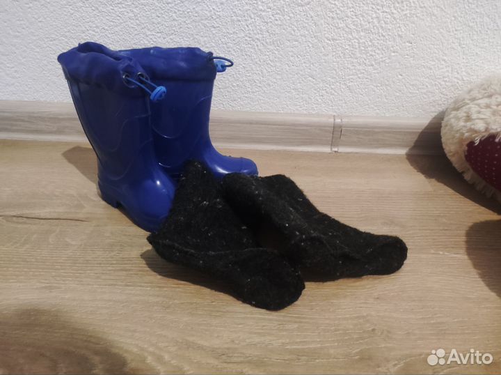 Резиновые сапоги детские