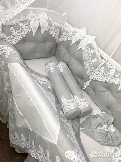 Детское постельное белье в кроватку новое