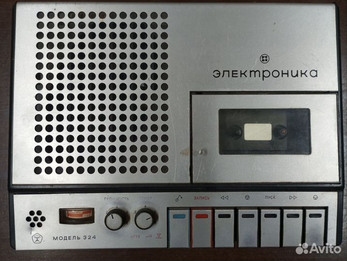Кассетный магнитофон электроника СССР