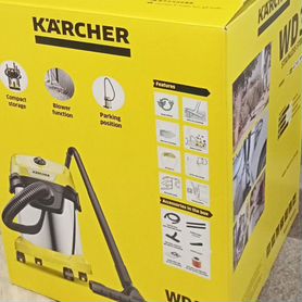 Строительный пылесос kerher WD 3 S V-17/4/20