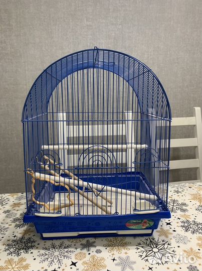 Клетка и воротник защитный на липучке