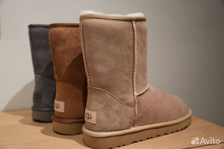 Женские UGG Classic Short Black