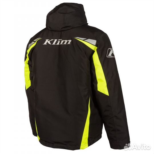 Куртка снегоходная Klim Rift Black- Hi-Vis