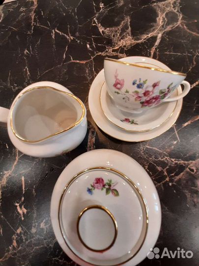 Чайный сервиз, 1942 г., Kaestner Saxonia