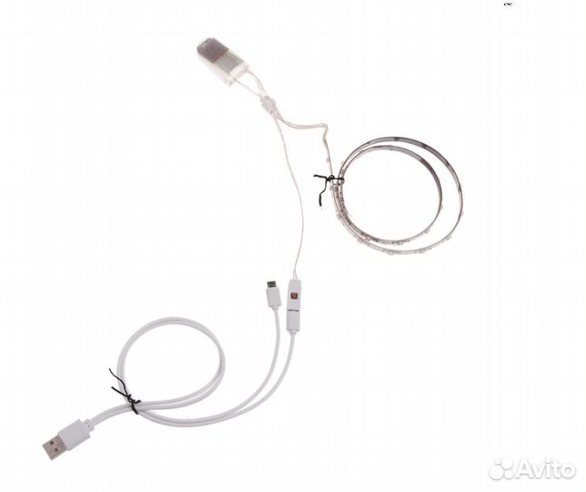 Новая светодиодная LED лента подсветка для обуви