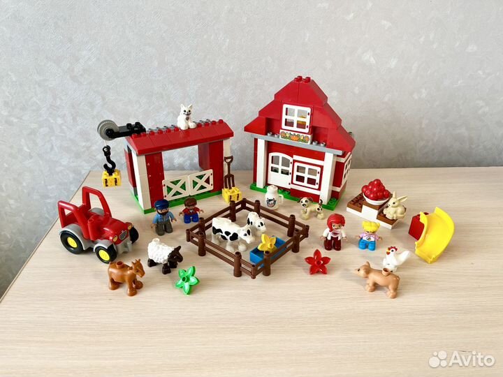 Lego Duplo 10869 Большая ферма + допы