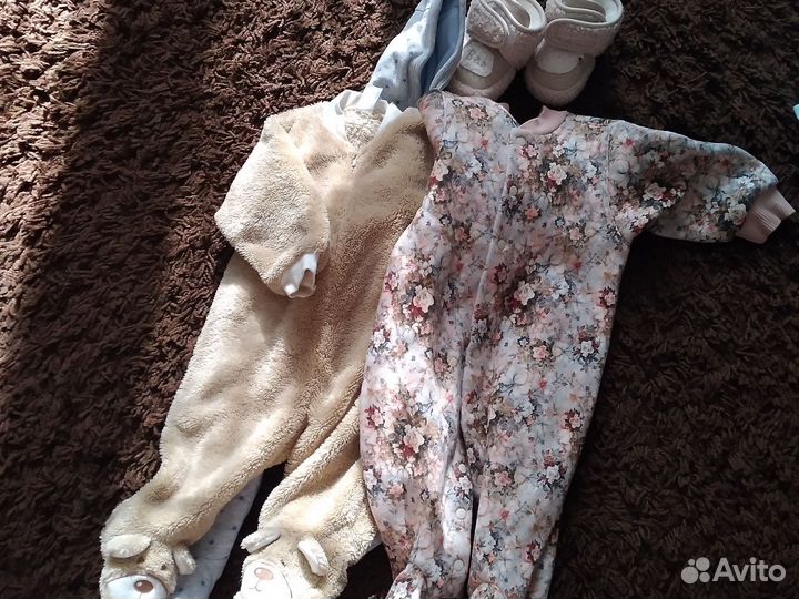 Вещи пакетом с 2 и до 4 месяцев