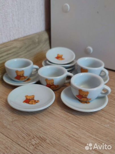 Керамический набор посуды для кукол