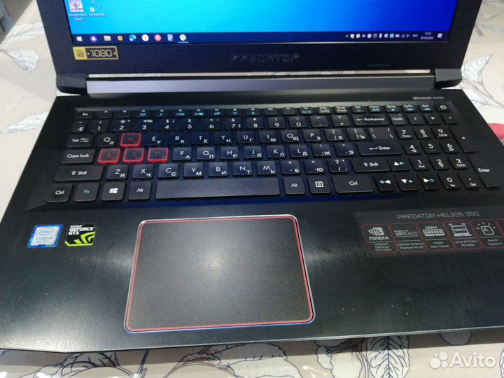 Acer predator helios 300 1060
