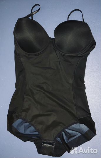 Боди Goltini женское черное утягивающее XL 46-48