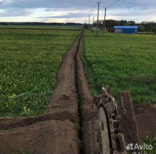 Услуги бары- траншеекопателя