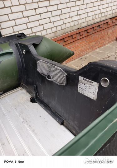 Лодка пвх Quicksilver heavy duty AL 380 с прицепом