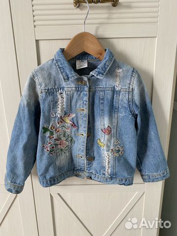 Джинсовая куртка для девочки