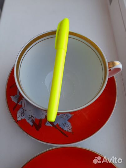 Чашка с блюдцем СССР