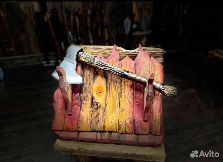 Топор кованый ручной работы