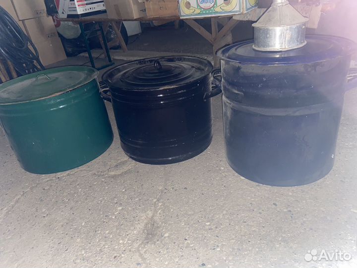 Кастрюля эмалированная 20 л