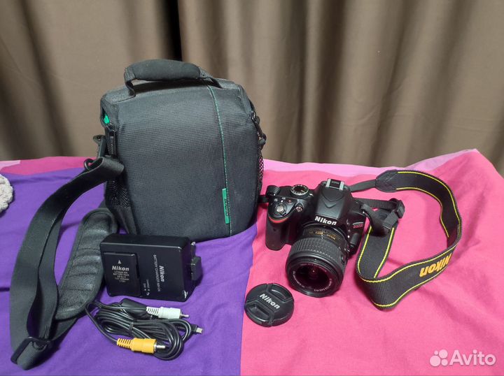 Зеркальный фотоаппарат Никон D3200