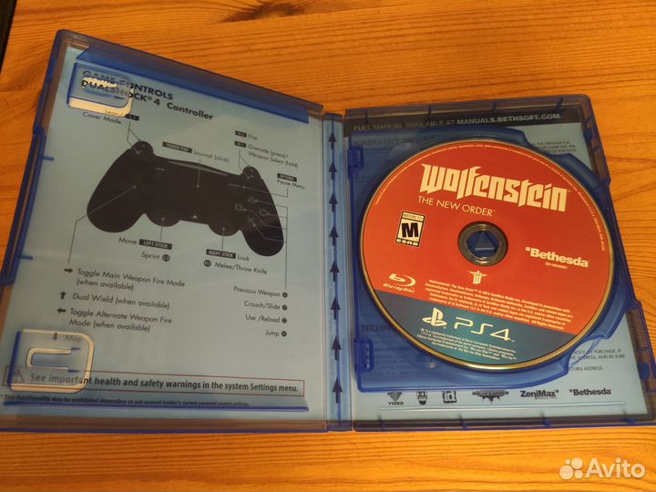 Wolfenstein the new order / the old blood ps4
