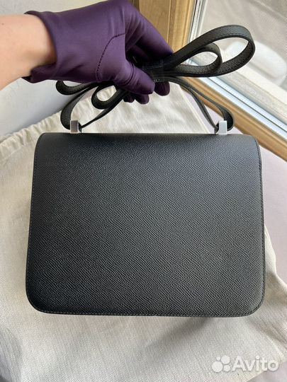 Сумка Hermes Constance 24 sm black PHW