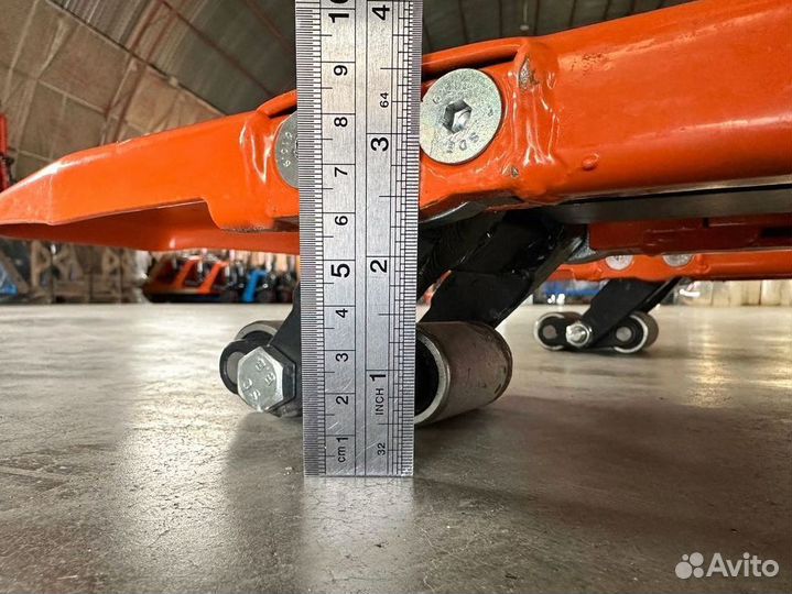 Гидравлическая тележка низкопрофильная