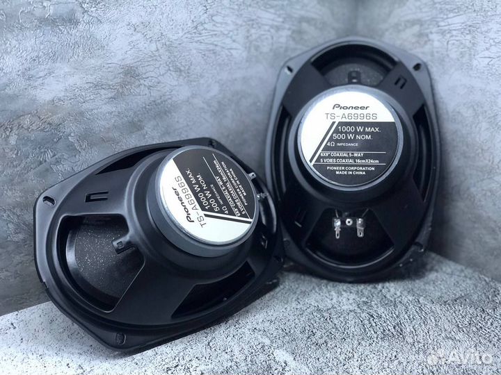 Динамики овалы Pioneer 6x9 арт 538