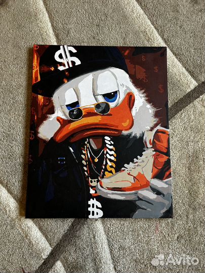 Готовые картины по номерам