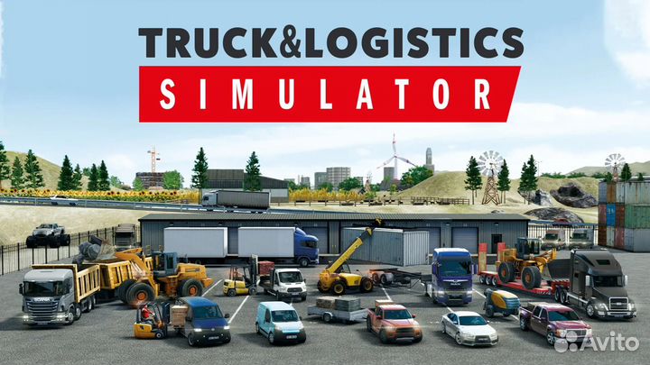 Truck and logistics simulator PS4 PS5