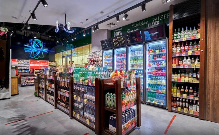 Торговое помещение с алкомаркетом