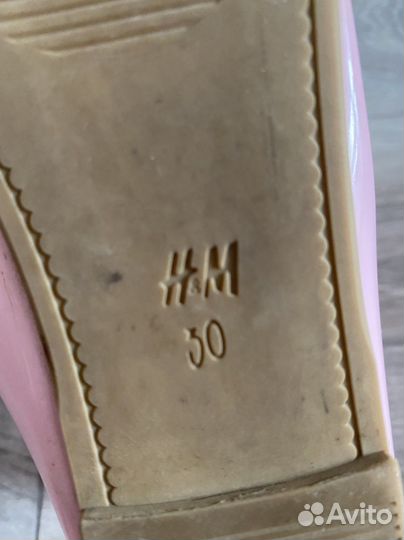 Балетки hm 30 размер