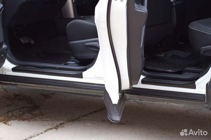 Накладки дверных проёмов на Rav4 IV поколение