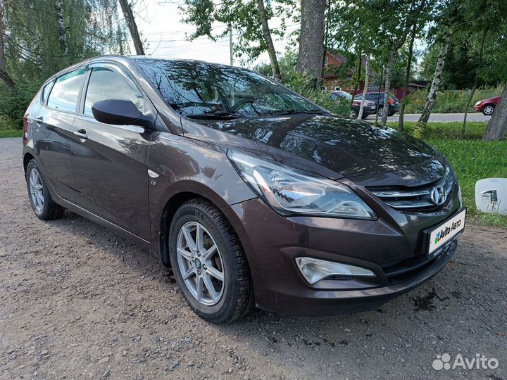 Hyundai Solaris 1.6 МТ, 2015, 115 000 км