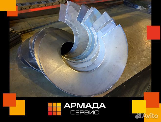 Перья, витки, сегменты шнека по вашему тз