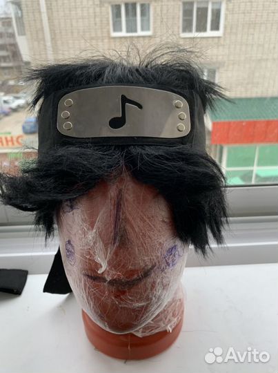 2 повязки по аниме Наруто