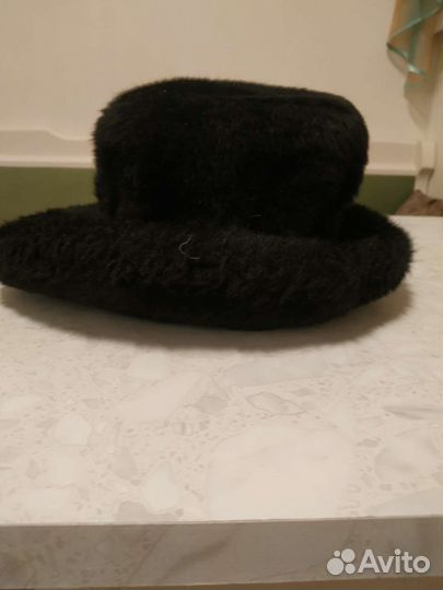 Шляпа зимняя женская бу