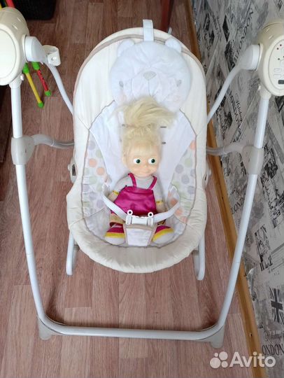 Детские электронные качели