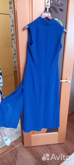Брючный костюм женский 42 44 синий