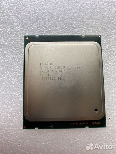 Процессор Intel Core i7-3820 LGA2011, 4 x 3600 мгц