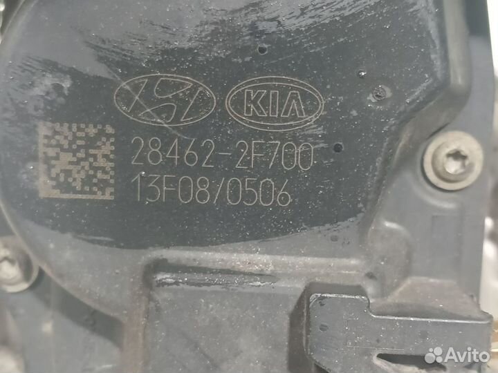 Заслонка воздушная.Kia Sorento 2 XM 2009-2014