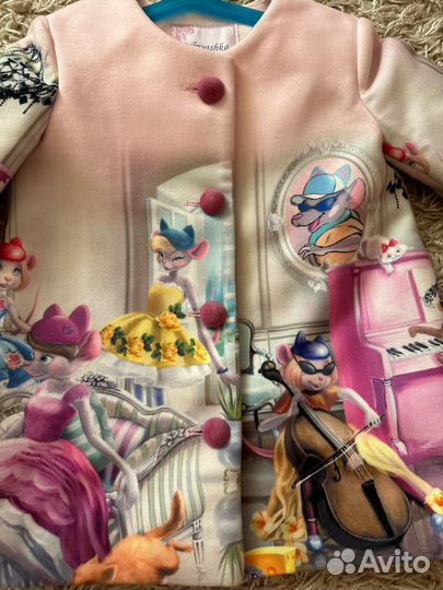 Пальто размер98 от+5 до +15