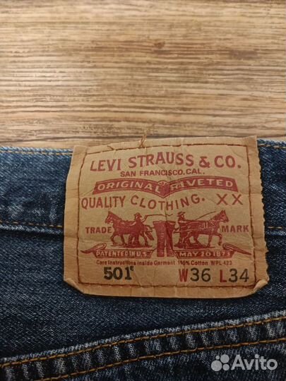 Мужские джинсы Levis 501