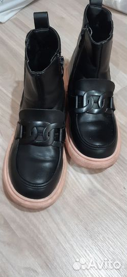 Ботинки демисезонные для девочки 33 размер
